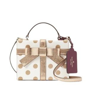 COPY - kate spade wrapping party holiday gift box crossbody NWT